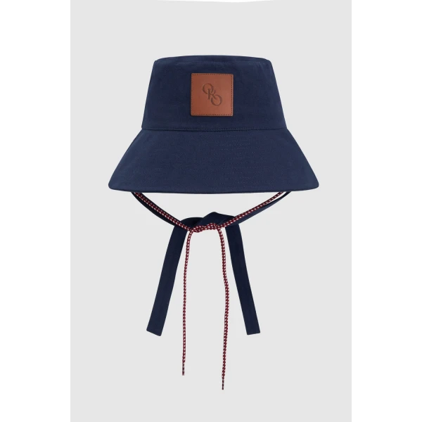 Oroton Nell Bucket Hat North Sea, view 6