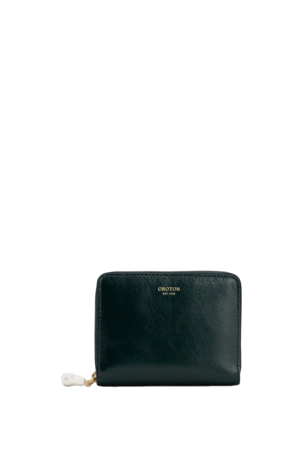 Oroton Ophelia Crackle Medium Zip Around Wallet Shade Green | Wallets & Purses | Coveti Oroton Ophelia Crackle Medium Zip Around Wallet Shade Green