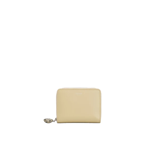 Ophelia Smooth Medium Zip Around Wallet Blonde