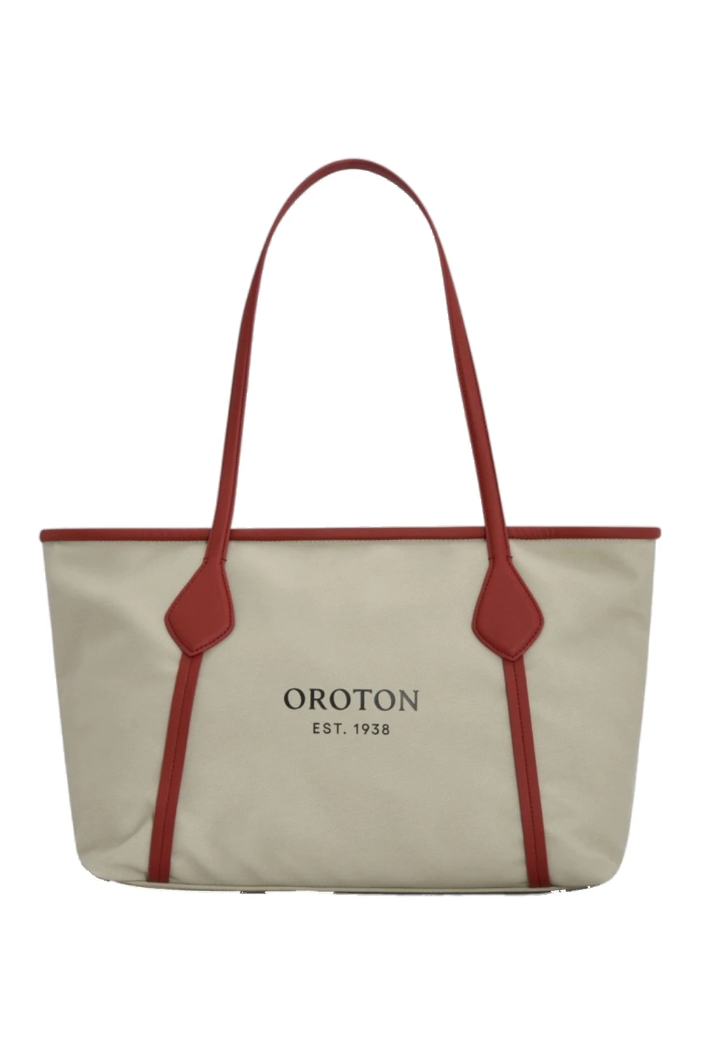 Oroton Ponza Canvas Medium Tote Dust Grey | Totes & Top-Handle Bags | Coveti Oroton Ponza Canvas Medium Tote Dust Grey
