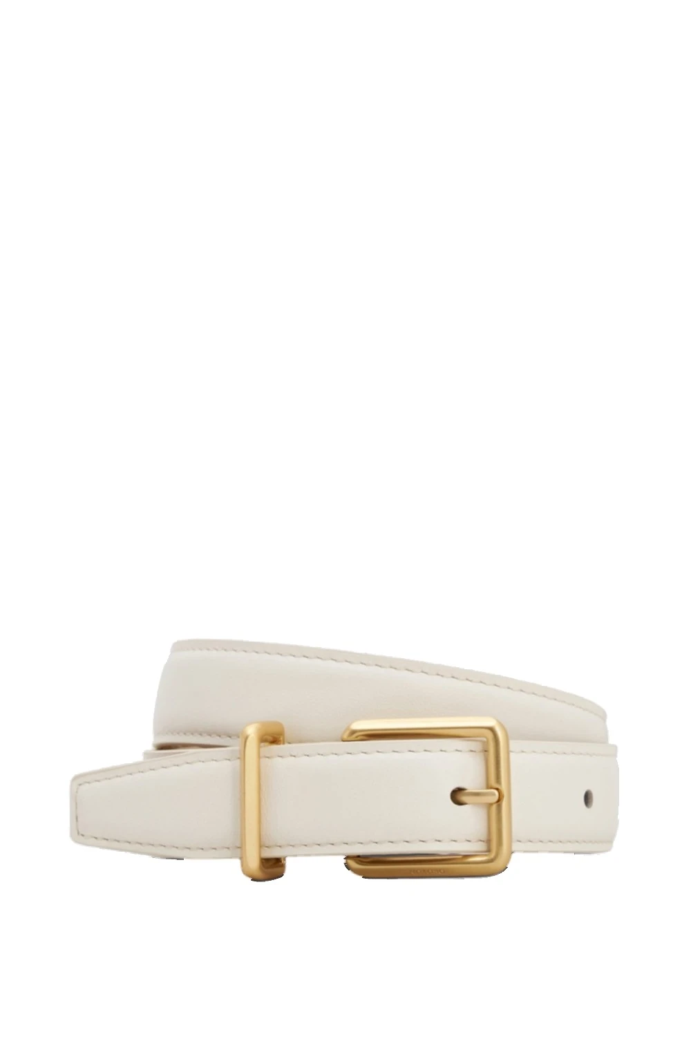 Oroton Remi Smooth 25mm Belt Warm White | Belts | Coveti Oroton Remi Smooth 25mm Belt Warm White