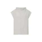 Oroton Soft Drape Shirt Pale Frost