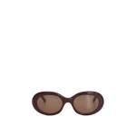 Oroton Soren Sunglasses Burgundy