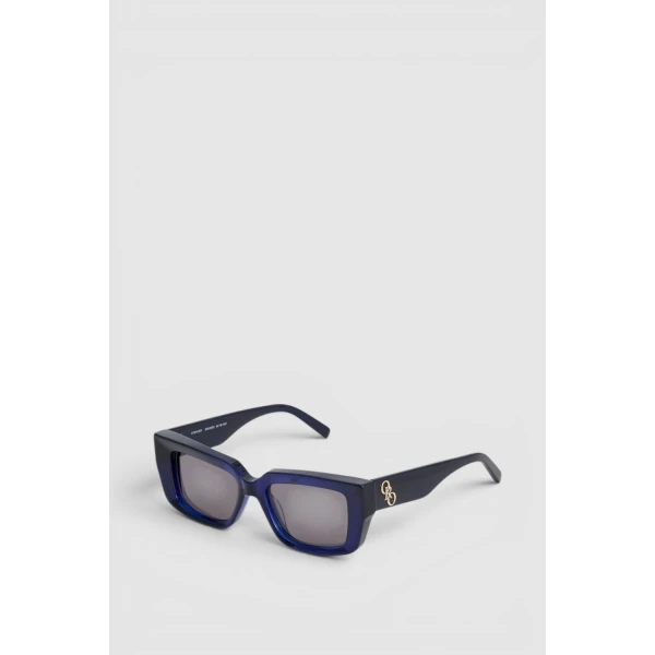 Oroton Spencer Sunglasses Dark Navy, view 3