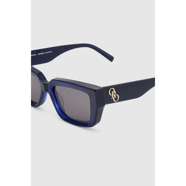 Oroton Spencer Sunglasses Dark Navy, view 4