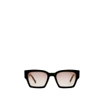 Oroton Stevie Bio Acetate Square Sunglasses Signature Tort