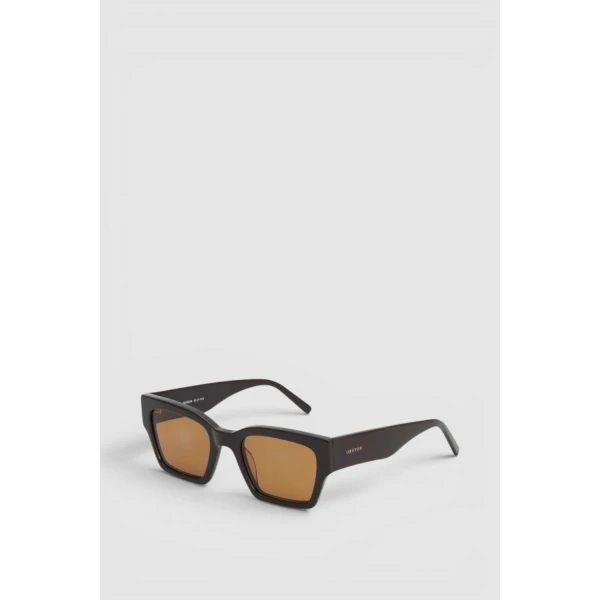 Oroton Stevie Sunglasses Chocolate, view 3