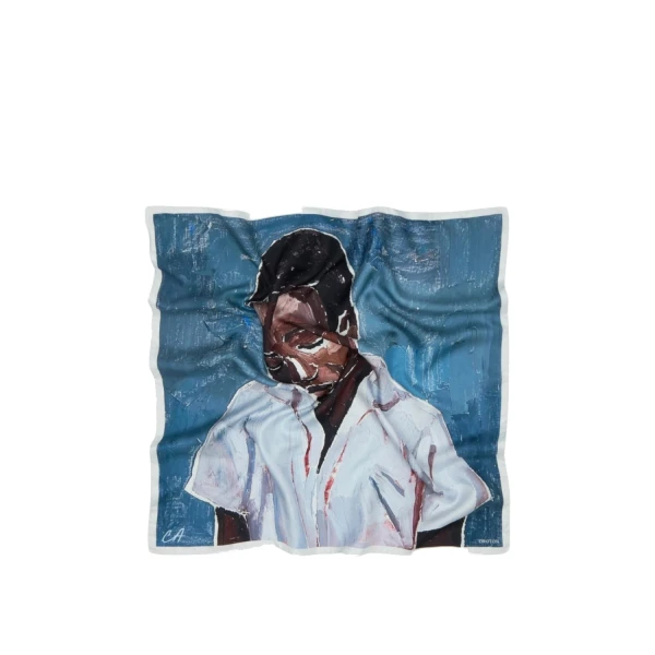 The Schoolboy Scarf Smoke Blue