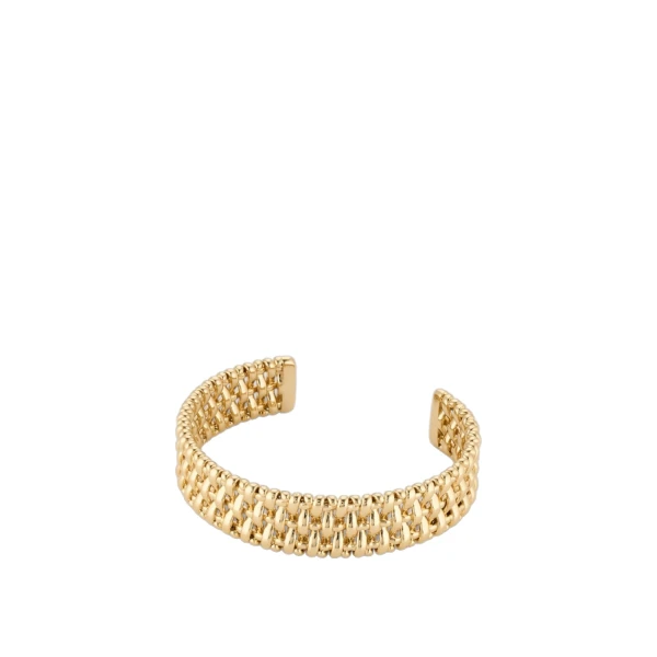 Wicker Cuff Gold