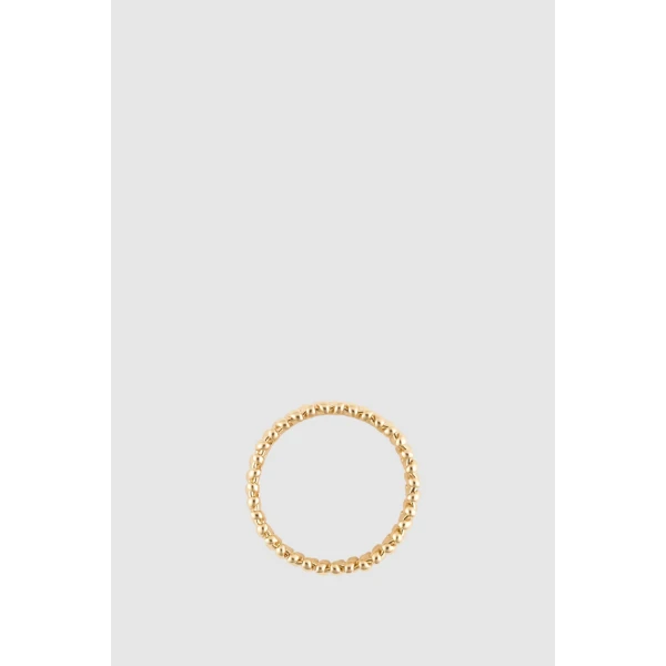 Oroton Wicker Ring Gold, view 3