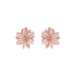 Oscar de la Renta Beaded Lily Earrings