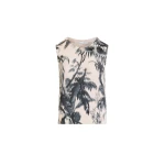 Oscar de la Renta Chiné Palm Leaves Tank