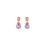 Oscar de la Renta Crystal Drop Earrings
