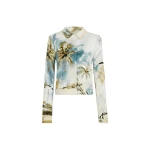 Oscar de la Renta Dominican Landscape Jacket