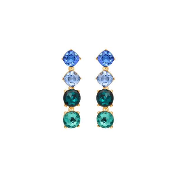 Oscar de la Renta Gallery Drop Earrings in Multi