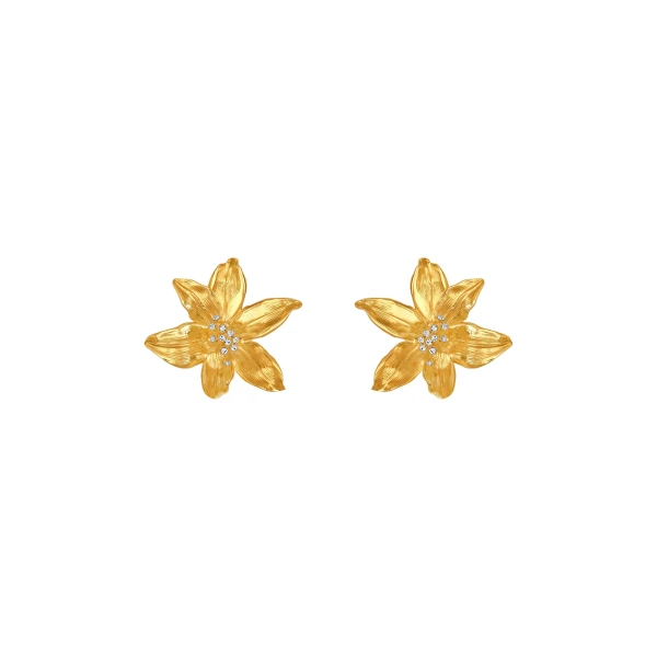 Lily Flower Earrings