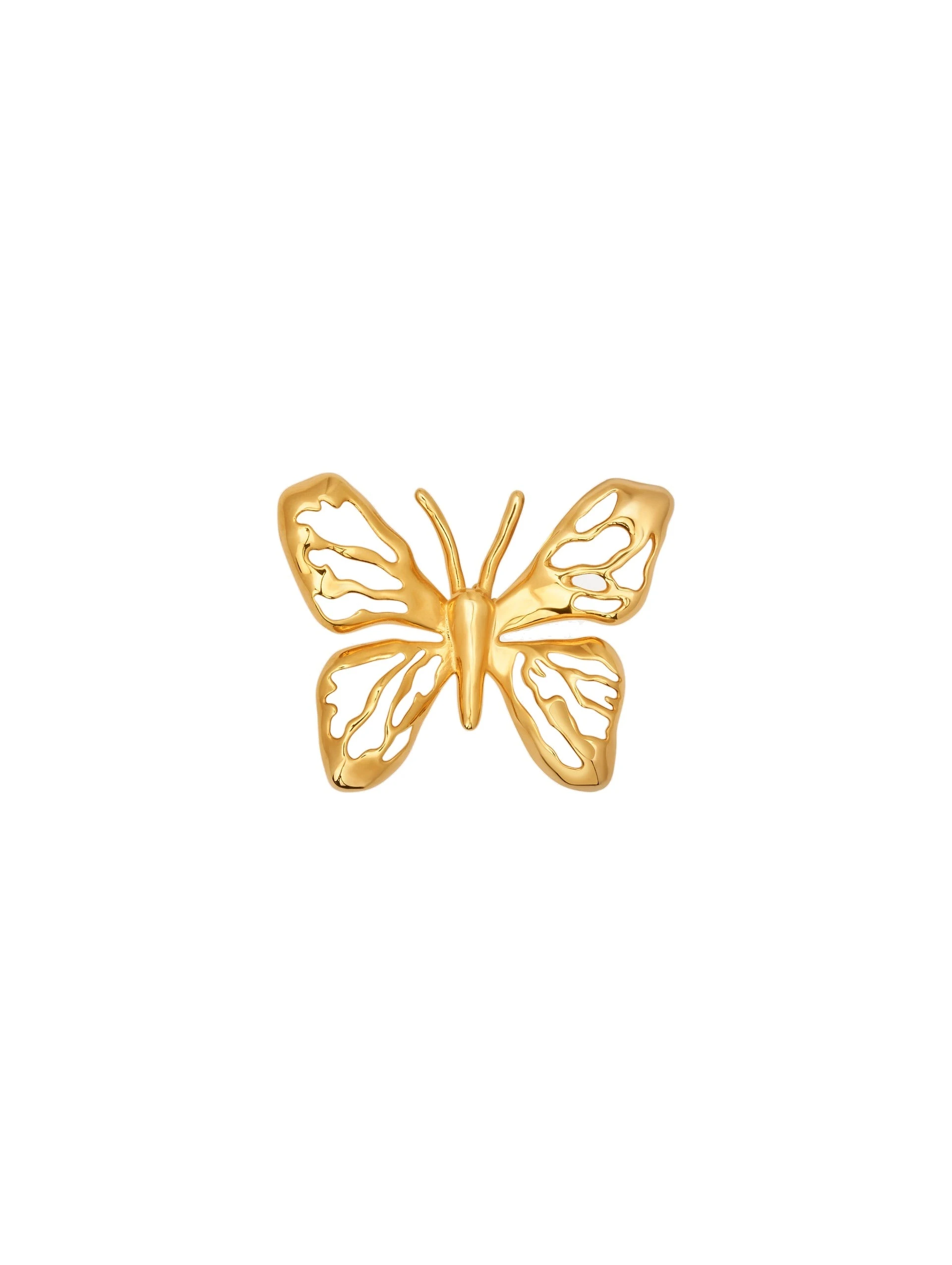 Oscar de la Renta Openwork Butterfly Brooch | Jewelry | Coveti Oscar de la Renta Openwork Butterfly Brooch