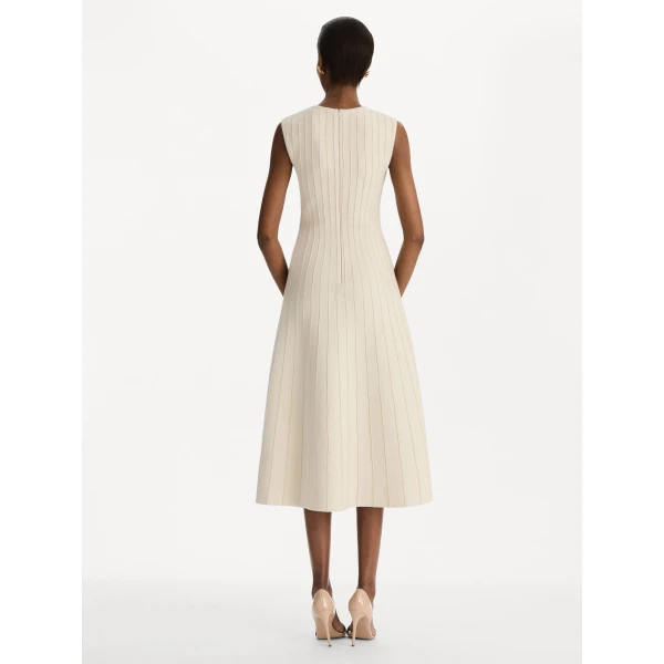 Oscar de la Renta Ottoman Knit Dress
