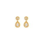 Oscar de la Renta Scramble Drop Earrings