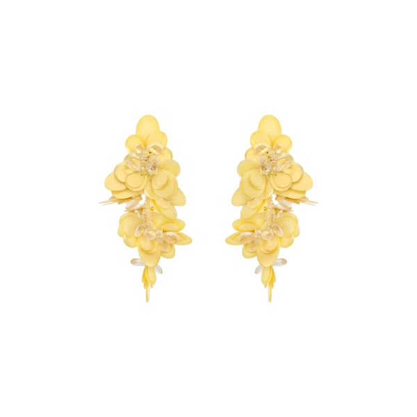 Oscar de la Renta Sequin Cascade Earrings