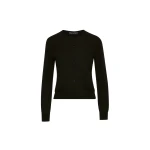 Oscar de la Renta Wool-Blend Cardigan in Black