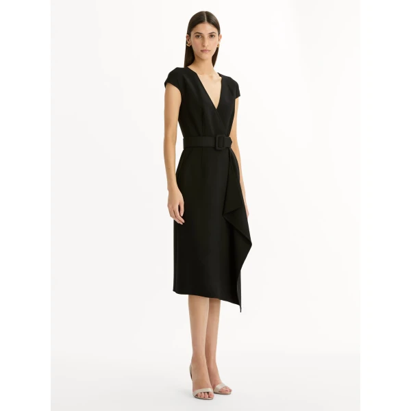 Oscar de la Renta Wool-Blend Pencil Dress, view 4