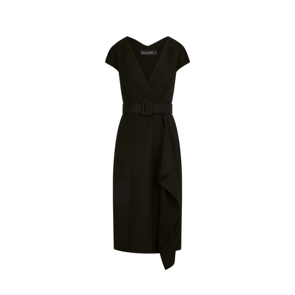 Wool-Blend Pencil Dress