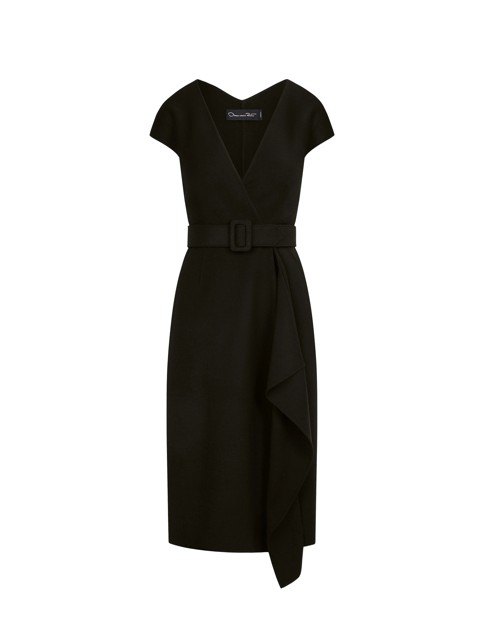 Oscar de la Renta Wool-Blend Pencil Dress | Dresses | Coveti Oscar de la Renta Wool-Blend Pencil Dress