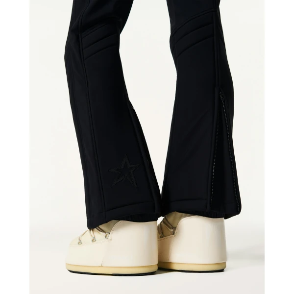 Perfect Moment 80s Slalom Bib Ski Pant in Black, view 5 | Pants | Coveti