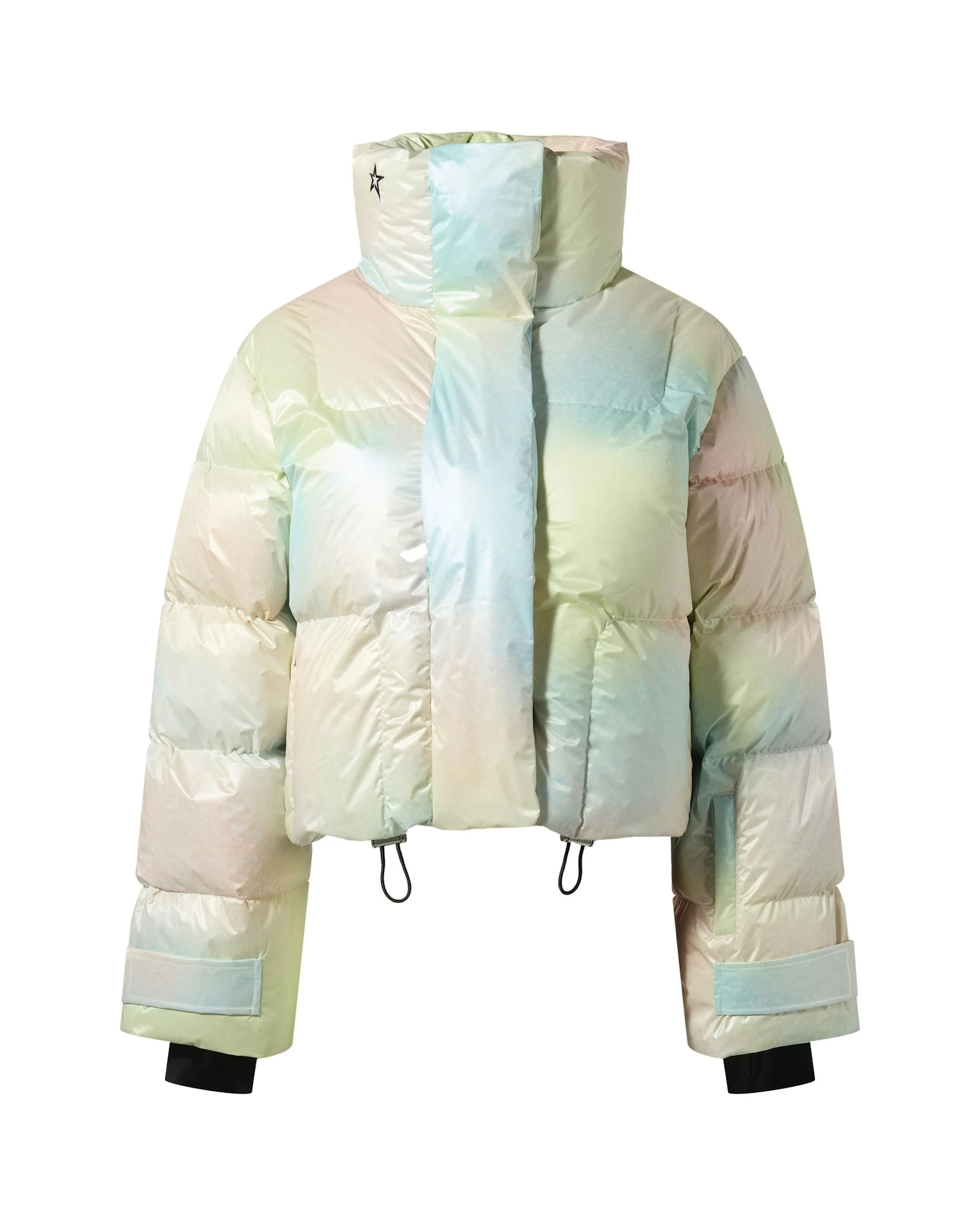 Perfect Moment Astralis Down Ski Jacket in Pastel Rainbow Perfect Moment Astralis Down Ski Jacket in Pastel Rainbow | Jackets | Coveti