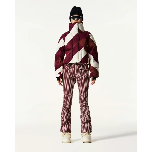 Perfect Moment Astralis Down Ski Jacket in Wine, view 2 | Jackets | Coveti