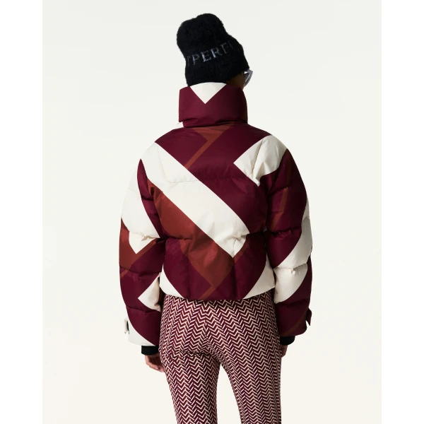 Perfect Moment Astralis Down Ski Jacket in Wine, view 4 | Jackets | Coveti