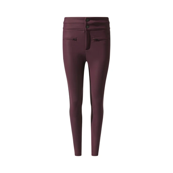 Perfect Moment Aurora Skinny Ski Pant in Burgundy | Pants | Coveti
