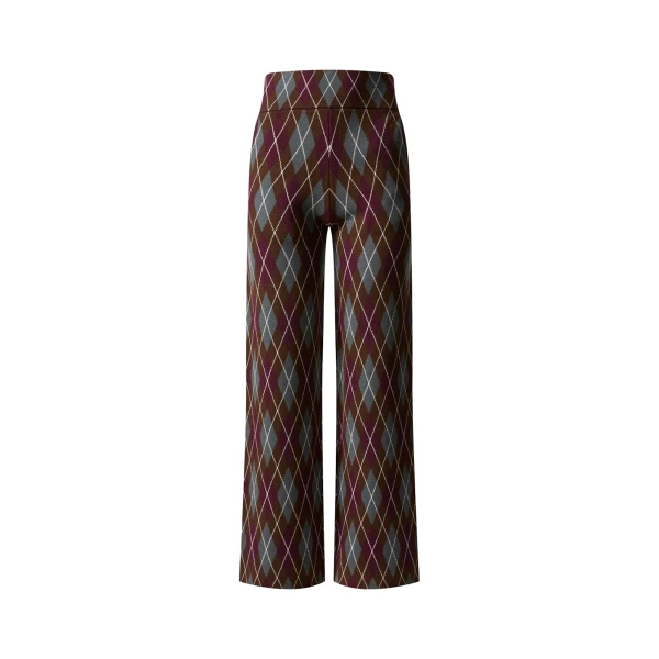 Perfect Moment Chalet Merino Wool Knitted Pant in Burgundy | Pants | Coveti