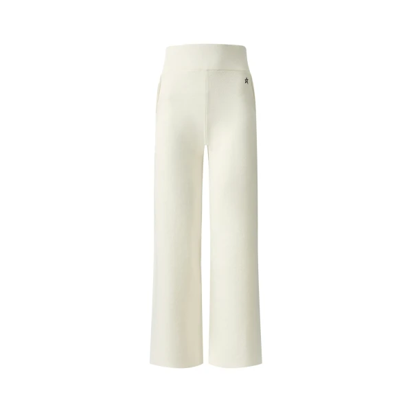 Perfect Moment Chalet Merino Wool Knitted Pant in Snow White | Pants | Coveti