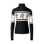 Perfect Moment Chopper Merino Wool Sweater in Black | Sweaters | Coveti