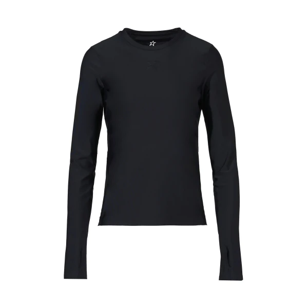 Perfect Moment Compression Base Layer Top in Black | Long Sleeve | Coveti