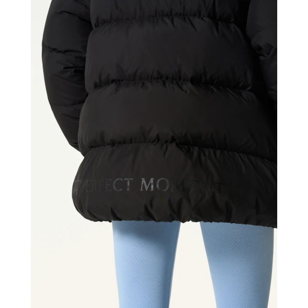 Perfect Moment Down Puffer Jacket in Black, view 5 | Jackets | Coveti