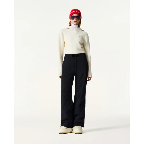Perfect Moment High-Tech Ski Pant in Black, view 2 | Pants | Coveti