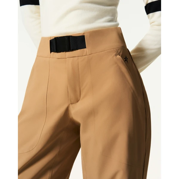Perfect Moment High-Tech Ski Pant in Camel, view 6 | Pants | Coveti