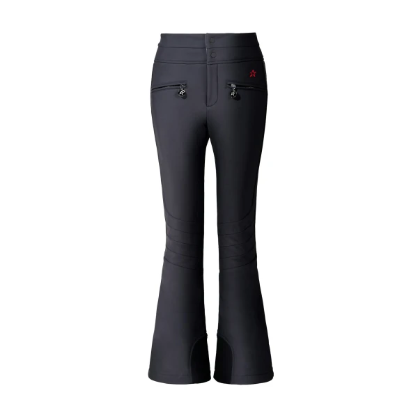 Perfect Moment High-Waist Aurora Flare Ski Pant in Black 2192 | Pants | Coveti