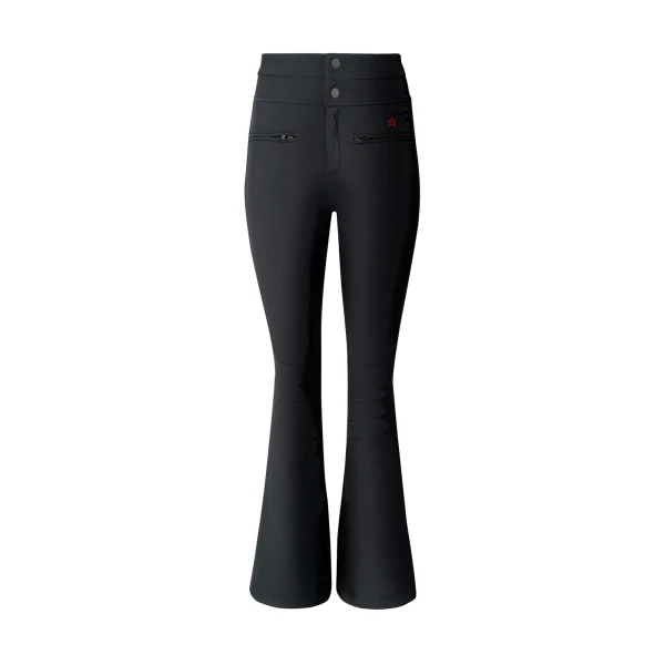 Perfect Moment High-Waist Aurora Flare Ski Pant in Black | Pants | Coveti