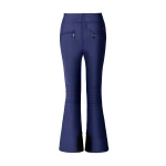 Perfect Moment High-Waist Aurora Flare Ski Pant in Navy 2191 | Pants | Coveti