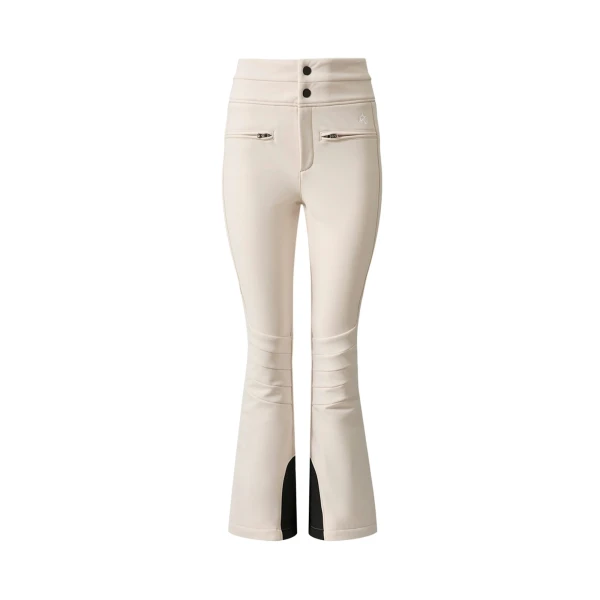 Perfect Moment High-Waist Aurora Flare Ski Pant in Oyster Pink | Pants | Coveti