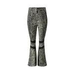 Perfect Moment High-Waist Aurora Flare Ski Pant in Snow Leopard | Pants | Coveti