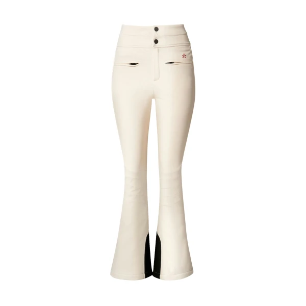 Perfect Moment High-Waist Aurora Flare Ski Pant in Snow White | Pants | Coveti