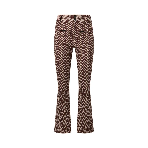 Perfect Moment High-Waist Aurora Flare Ski Pant in Wine | Pants | Coveti
