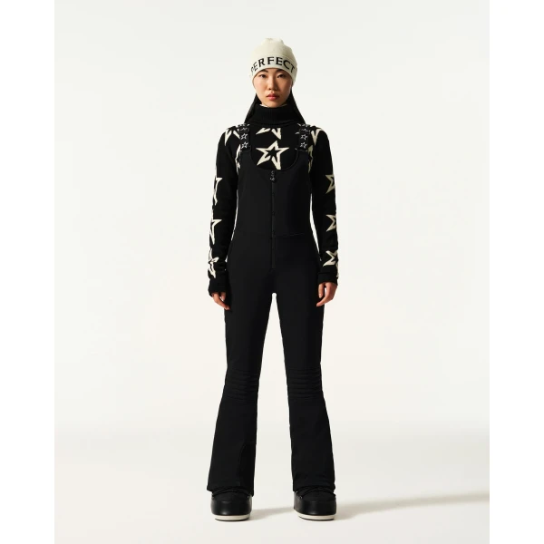 Perfect Moment JG Bib Ski Pant in Black, view 2 | Pants | Coveti