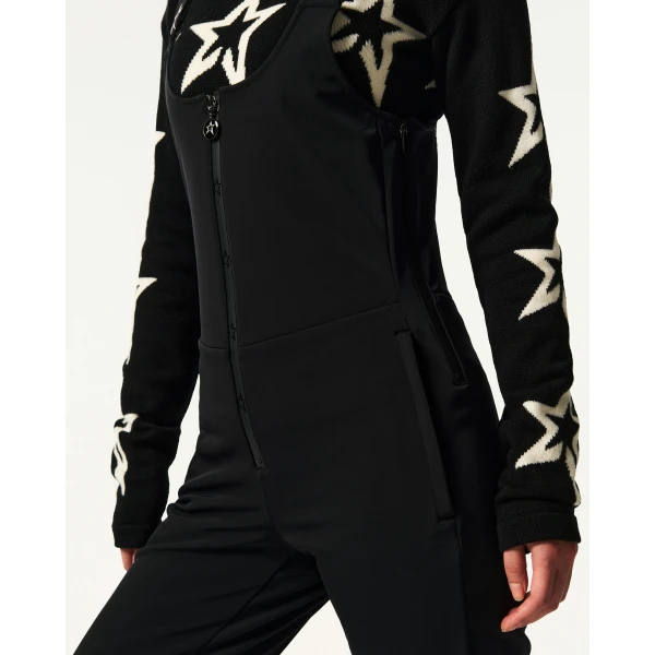 Perfect Moment JG Bib Ski Pant in Black, view 3 | Pants | Coveti