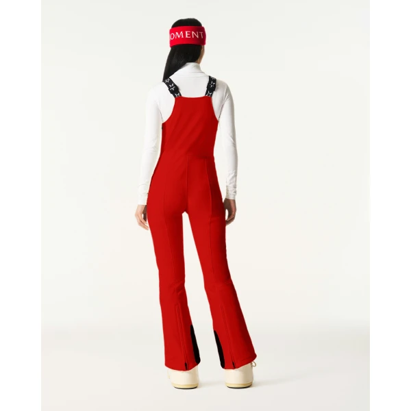 Perfect Moment JG Bib Ski Pant in Red, view 3 | Pants | Coveti